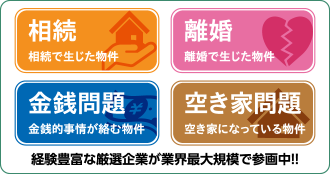 経験豊富な厳選企業が業界最大規模で参画中!!